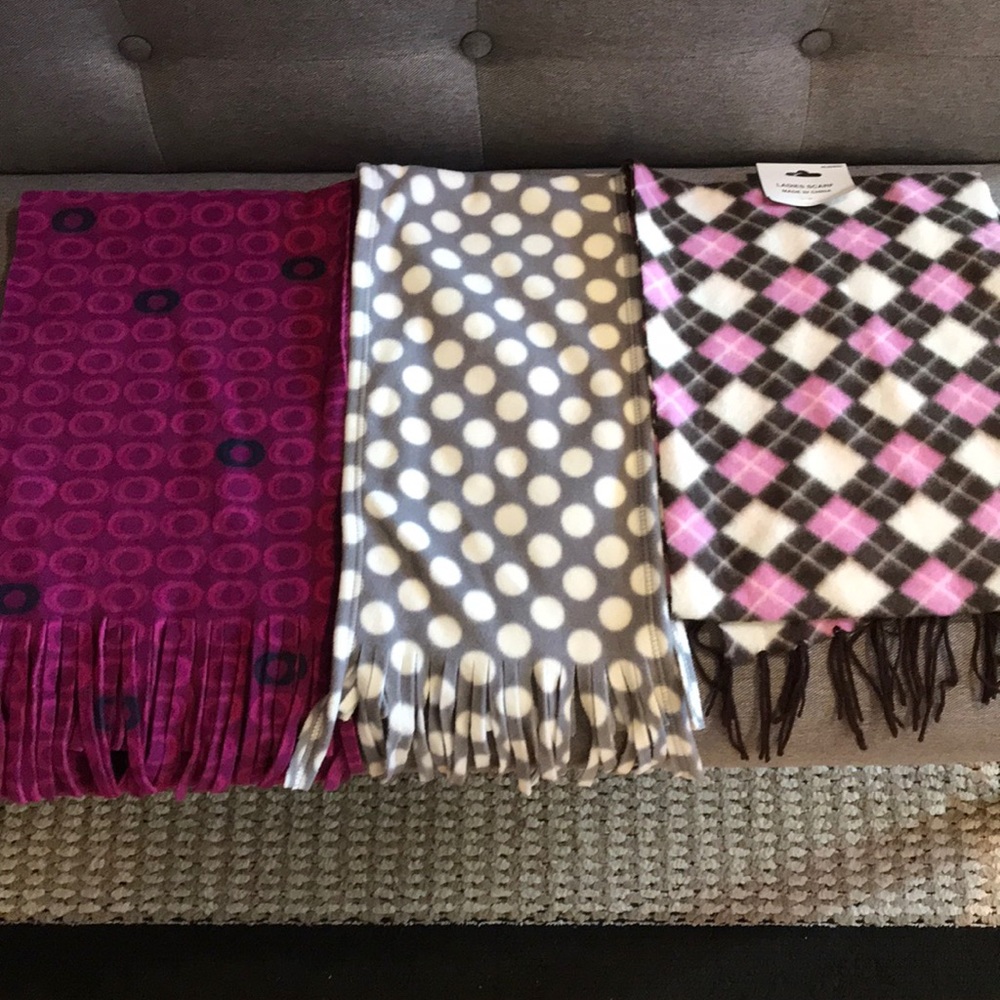 3 Women’s Fashion Scarves